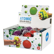 IS 73545 Atomic Brain Ball 6cm Assorted Colours 1pc