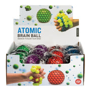 IS 73545 Atomic Brain Ball 6cm Assorted Colours 1pc