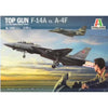 Italeri 1422 1/72 US Navy Fighter Weapons School Top Gun F-14A Tomcat vs A-4M Skyhawk 2 in 1