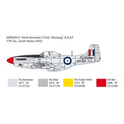 Italeri 1452 1/72 F-51D Korean War with Super Decal Sheet