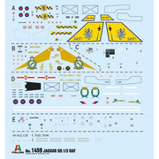 Italeri 1459S 1/72 Sepecat Jaguar GR.1 / GR.3 RAF