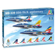 Italeri 1461S 1/72 Macchi MB 339 (3 Kits Included) P.A.N. 60th Anniversary Special Livery