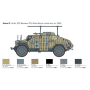 Italeri 15769 1/56 Sd. Kfz. 222-223