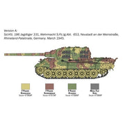Italeri 15770 1/56 Sd Kfz 186 Jagdtiger