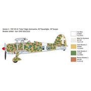 Italeri 2801 1/48 Fiat CR42 Falco Battle of Britain 80th Anniversary with Photo-Etched Parts