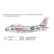 Italeri 2811 1/48 FJ-2/3 Fury with Super Decal Sheet