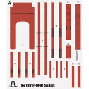 Italeri 2991 1/12 F-104 G Starfighter Cockpit