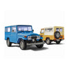 Italeri 3630 1/24 Toyota Land Cruiser BJ-44 Soft/Hard Top Rubber Tyres