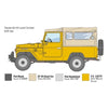 Italeri 3630 1/24 Toyota Land Cruiser BJ-44 Soft/Hard Top Rubber Tyres
