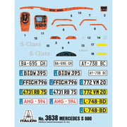 Italeri 3638 1/24 Mercedes-Benz 600S
