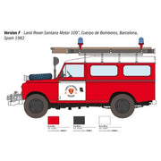 Italeri 3660 Land Rover Fire Truck