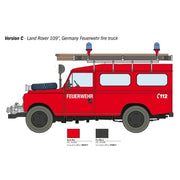 Italeri 3660 Land Rover Fire Truck