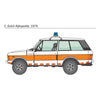 Italeri 3661 1/24 Police Range Rover