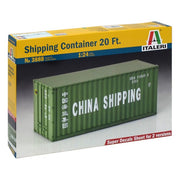 Italeri 3888 1/24 Container 20FT W/OUT Trailer Plastic Model Kit