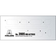 Italeri 3905 1/24 Mercedes Benz Actros Gigaspace