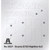 Italeri 3927S 1/24 Scania S730 Highline 4x2