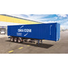 Italeri 3951 1/24 40ft Container Trailer