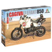Italeri 4643 1/9 Cagiva Elephant 850 Paris-Dakar 1987 with Super Decal Sheet Plastic Model Kit