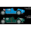 Italeri 4710 1/12 Bugatti 35 Type B
