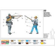 Italeri 6178S 1/72 Confederate Infantry American Civil War