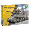 Italeri 6568 1/35 M4A1 Sherman Tank with U.S. Infantry Plastic Model Kit