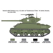 Italeri 6568 1/35 M4A1 Sherman Tank with U.S. Infantry