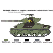 Italeri 6568 1/35 M4A1 Sherman Tank with U.S. Infantry
