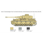Italeri 6578S 1/35 Pz Kpfw IV with Metal Barrel Glueable Tracks
