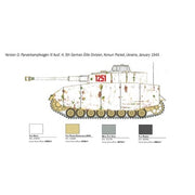 Italeri 6578S 1/35 Pz Kpfw IV with Metal Barrel Glueable Tracks