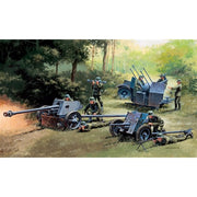 Italeri 1/72 PAK35-PAK40-FLAK 38 Guns German