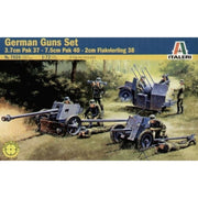 Italeri 7026 1/72 PAK35-PAK40-FLAK 38 Gun German