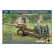 Italeri 7082S 1/72 15cm Field Howitzer/10 5cm Field Gun