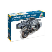 Italeri 7406 1/9 Zundapp KS750 with Sidecar