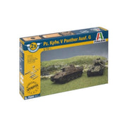 Italeri 7504 1/72 PZKPFW V Panther Ausf G Fast Assembly
