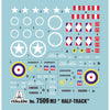 Italeri 7509 1/72 M3 Half Track