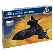 Italeri 0145 1/72 SR 71 Blackbird + Drone