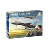 Italeri 1422 1/72 US Navy Fighter Weapons School Top Gun F-14A Tomcat vs A-4M Skyhawk 2 in 1 Plastic Model Kit