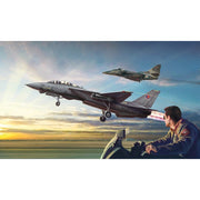 Italeri 1422 1/72 US Navy Fighter Weapons School Top Gun F-14A Tomcat vs A-4M Skyhawk 2 in 1