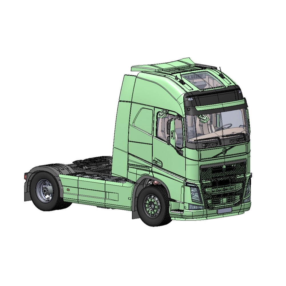 Italeri 3940 1/24 Volvo FH16 Globetrotter XL 2014 – Metro Hobbies