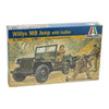 Italeri 0314 1/35 Jeep With Trailer Willys MB