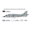 Italeri 1410 1/72 AV-8A Harrier Fighter Jet