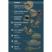 Italeri 6184 1/72 Vietnam War Battle Set