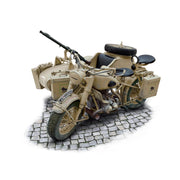 Italeri 7403 1/9 German Military Motorcycle with Side Car