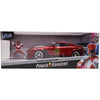 Jada 31908 1/24 Red Ranger with 2009 Nissan GT-R Power Rangers Hollywood Rides Diecast Car