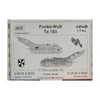 Jach 1/144 Focke-Wulf Fw 183 (2 kits in 1 box)
