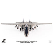 JC Wings 1/72 F-14B Tomcat US Navy VF-11 Red Rippers Thanks for the Ride 2005