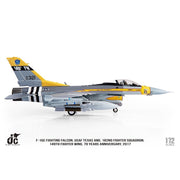 JC Wings 1/72 F-16C Fighting Falcon USAF Texas ANG 70 Years Anniversary Edition 2017