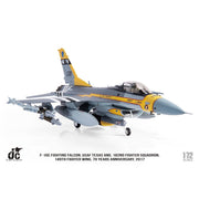 JC Wings 1/72 F-16C Fighting Falcon USAF Texas ANG 70 Years Anniversary Edition 2017