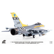 JC Wings 1/72 F-16C Fighting Falcon USAF Texas ANG 70 Years Anniversary Edition 2017