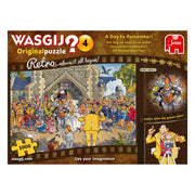 Jumbo 19176 Wasgij Retro Original 4 A Day to Remember 1000pc Jigsaw Puzzle